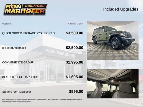 Used 2024 Jeep Wrangler Unlimited Sport AWD/4WD image 6