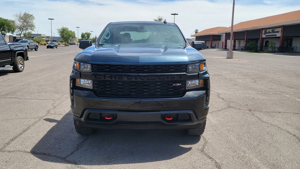 Used 2021 Chevrolet Silverado 1500 Custom Trail Boss w/ LPO, Dark Essentials Package AWD/4WD image 3