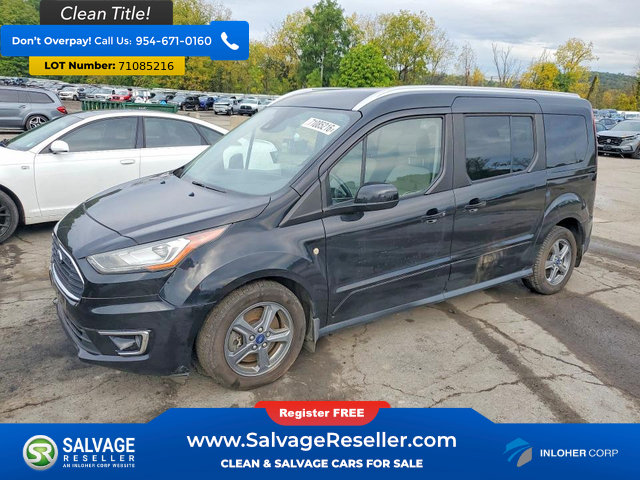 Used 2020 Ford Transit Connect Titanium w/ Trailer Tow Package FWD image 1