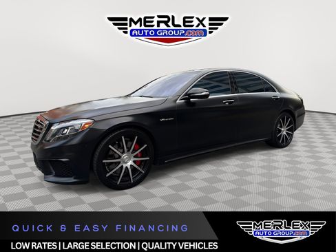Used 2016 Mercedes-Benz S 63 AMG 4MATIC Sedan image 1