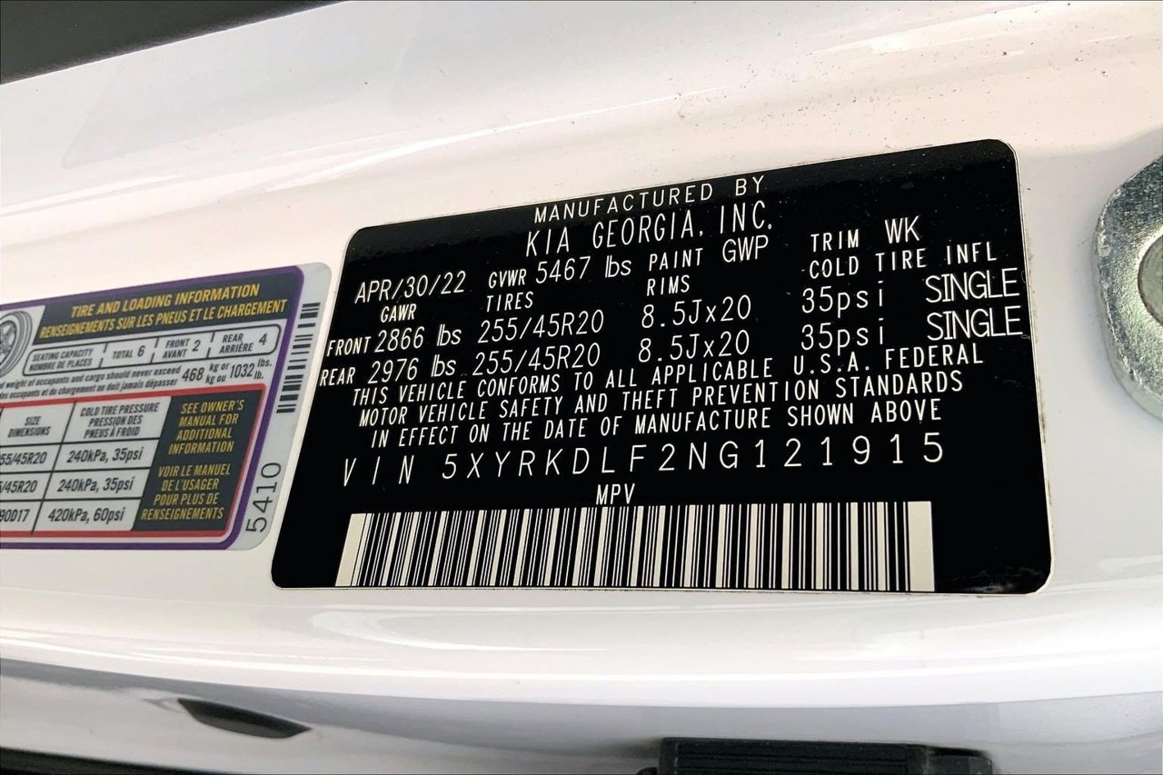 Used 2022 Kia Sorento SX AWD/4WD image 8