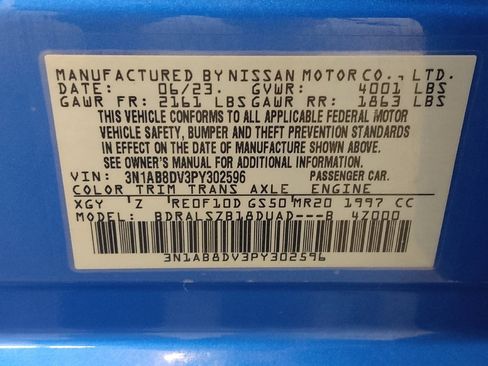 Used 2023 Nissan Sentra SR w/ SR Premium Package FWD image 33