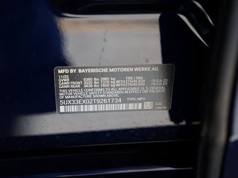 Used 2026 BMW X6 xDrive40i w/ Climate Comfort Package image 32