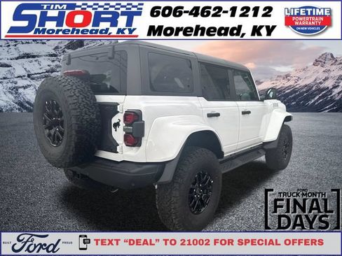New 2026 Ford Bronco Raptor w/ Interior Carbon Fiber Pack AWD/4WD image 5