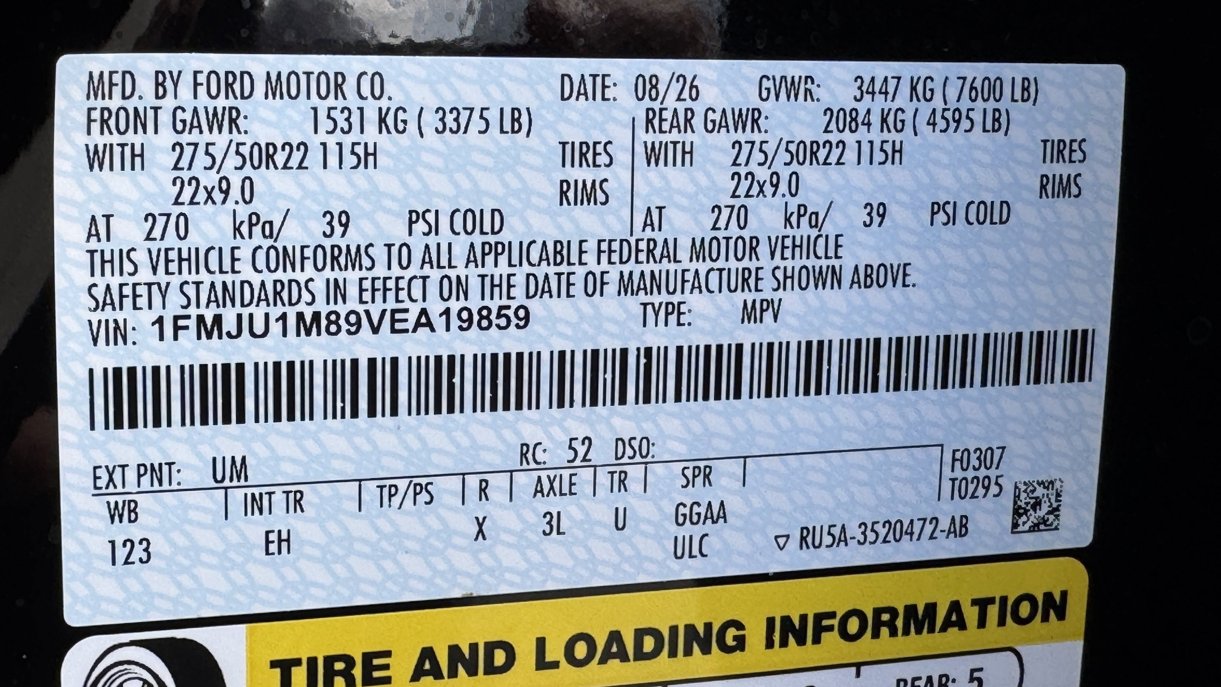 New 2027 Ford Expedition Platinum w/ Stealth Appearance Package AWD/4WD image 5