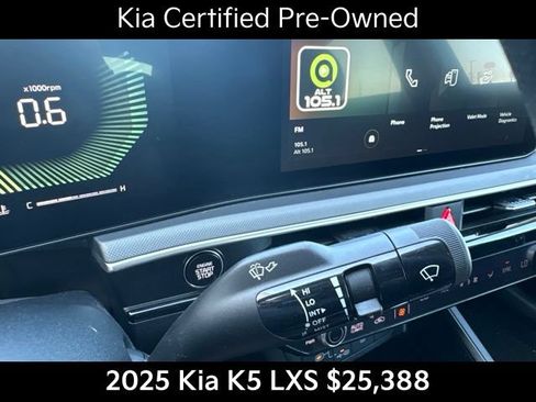 Certified 2025 Kia K5 LXS FWD image 19