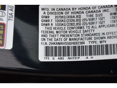 Used 2016 Honda CR-V EX image 25