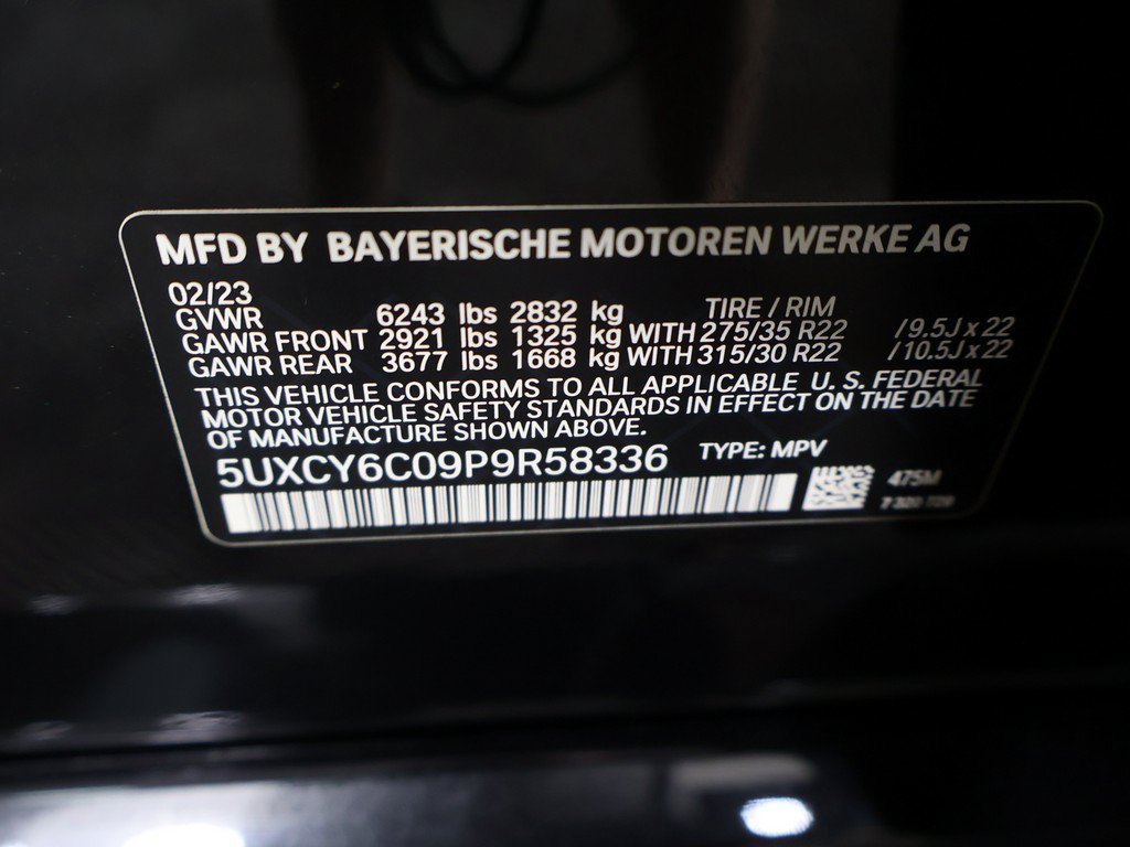 Used 2023 BMW X6 xDrive40i w/ M Sport Package AWD/4WD image 53