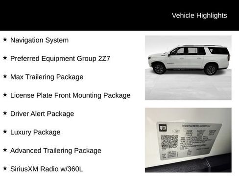 Certified 2023 Chevrolet Suburban Z71 w/ Luxury Package AWD/4WD image 27