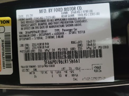 Used 2020 Ford Fusion SE image 33