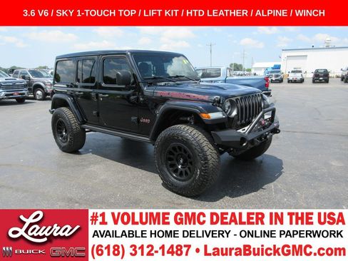 Used 2019 Jeep Wrangler Unlimited Rubicon AWD/4WD image 1