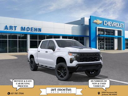New 2026 Chevrolet Silverado 1500 Custom Trail Boss w/ Turbomax Blackout Package