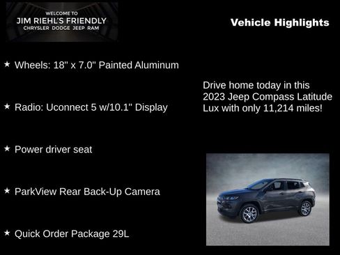 Used 2023 Jeep Compass Latitude image 5