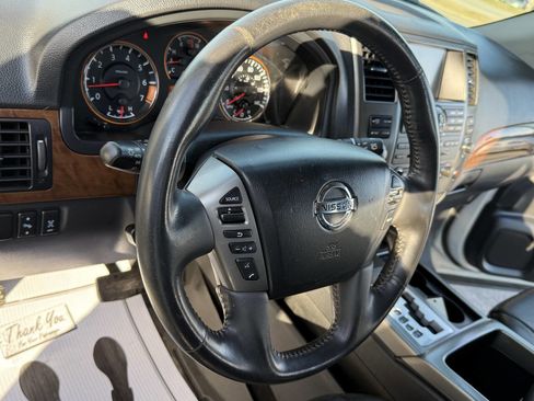 Used 2015 Nissan Armada Platinum w/ 2nd Row Captain Seat Package image 7