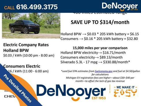 Used 2026 Chevrolet Silverado EV LT AWD/4WD image 2