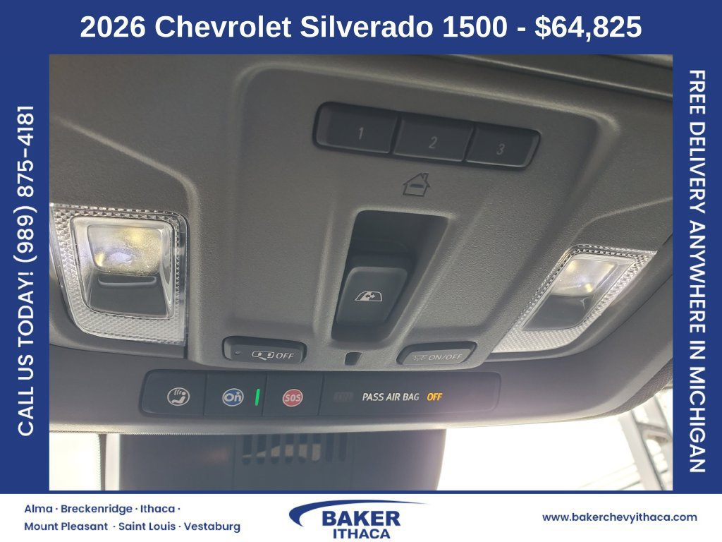 New 2026 Chevrolet Silverado 1500 RST w/ Rally Edition AWD/4WD image 28