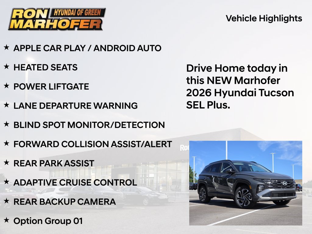 New 2026 Hyundai Tucson SEL Plus AWD/4WD image 15