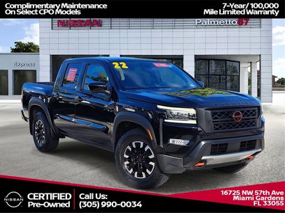 Certified 2022 Nissan Frontier Pro-X