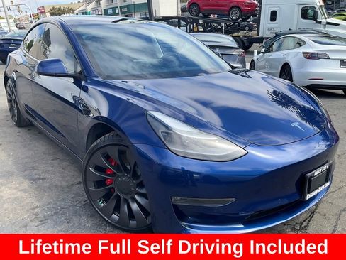 Used 2021 Tesla Model 3 Performance image 1