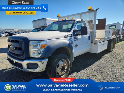 Used 2016 Ford F550 2WD Regular Cab Super Duty image 1