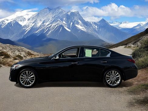 Used 2023 INFINITI Q50 Luxe w/ Cargo Package image 2