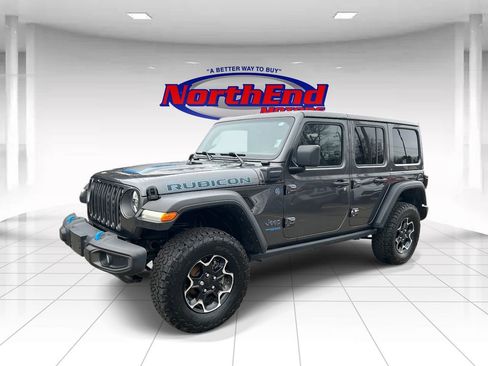 Used 2021 Jeep Wrangler Unlimited Rubicon 4xe w/ Dual Top Group image 7
