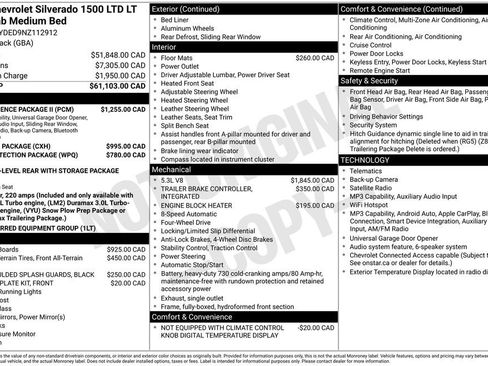 Used 2022 Chevrolet Silverado 1500 LT w/ Convenience Package II AWD/4WD image 41