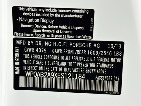 Certified 2014 Porsche 911 Carrera S RWD image 30