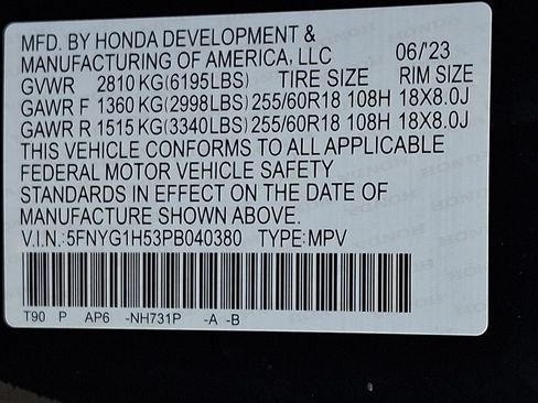 Used 2023 Honda Pilot EX-L image 27