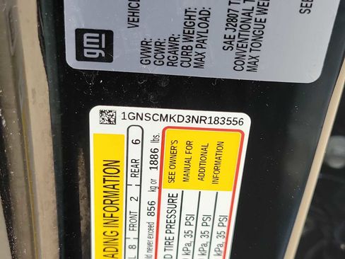 Used 2022 Chevrolet Tahoe LS w/ Driver Alert Package image 17