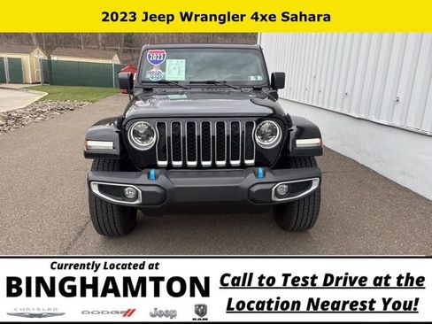 Used 2023 Jeep Wrangler Unlimited Sahara w/ Cold Weather Group image 2