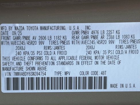 New 2025 MAZDA CX-50 AWD 2.5 Turbo w/ Weather Package image 28