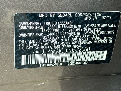 Certified 2023 Subaru Forester Touring AWD/4WD image 42