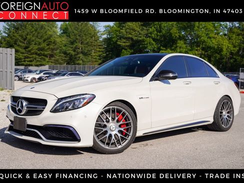 Used 2018 Mercedes-Benz C 63 AMG S image 1