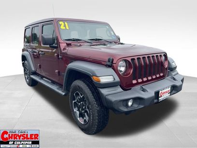 Used 2021 Jeep Wrangler Unlimited Sport w/ Sun And Sound Package