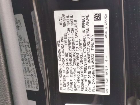 New 2026 Honda CR-V EX-L image 36