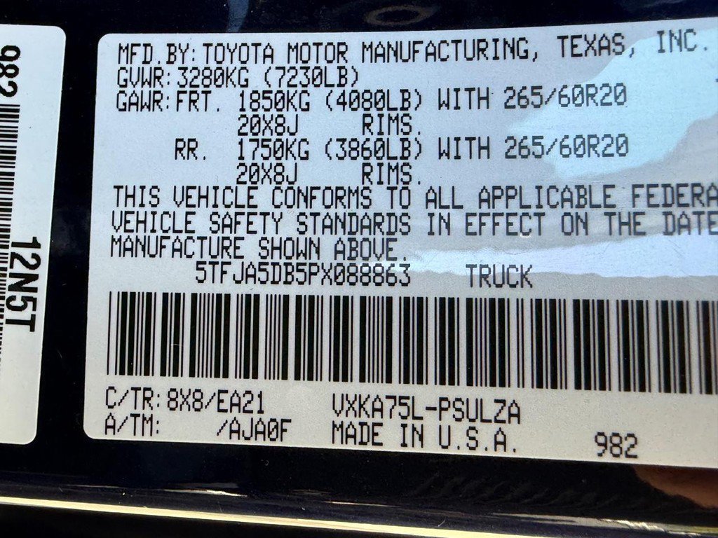 Used 2023 Toyota Tundra Limited AWD/4WD image 24
