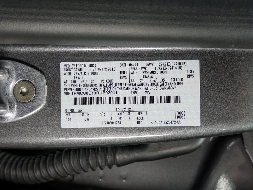 Used 2024 Ford Escape SE w/ PHEV Premium Package FWD image 26