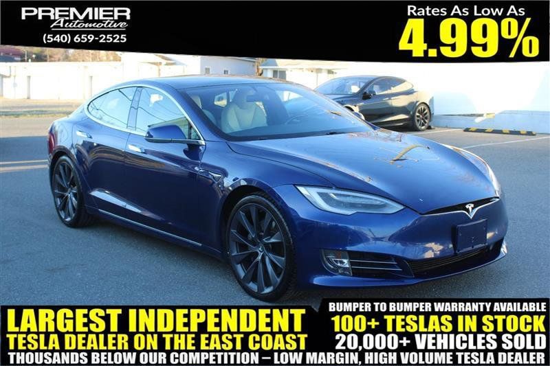 Used 2021 Tesla Model S Long Range Plus AWD/4WD image 1
