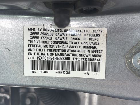 Used 2017 Honda Civic Touring image 36