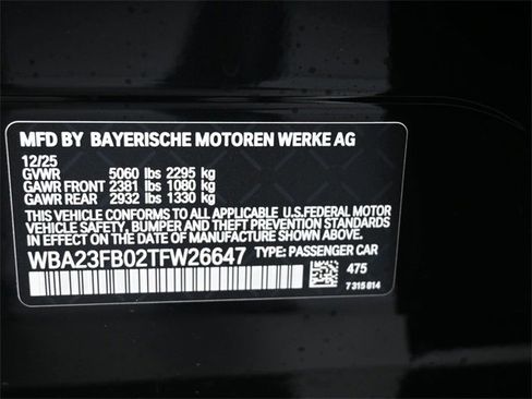 New 2026 BMW 430i 430i Gran Coupe w/ Parking Assistance Package image 20