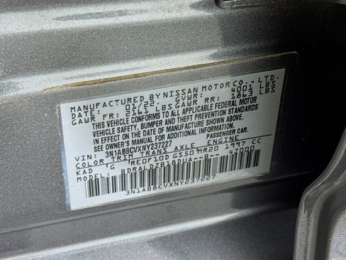 Used 2022 Nissan Sentra SV w/ All-Weather Package image 71