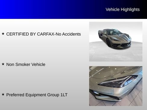 Used 2023 Chevrolet Corvette Stingray Coupe w/ 1LT image 4