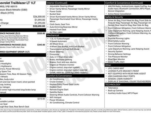 Used 2023 Chevrolet TrailBlazer LT w/ Convenience Package image 36