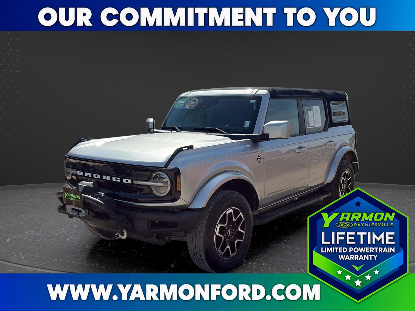 Used 2021 Ford Bronco Outer Banks AWD/4WD image 1