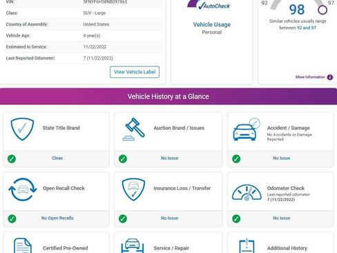 Used 2022 Honda Pilot EX-L image 4