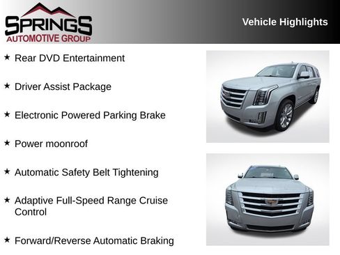 Used 2018 Cadillac Escalade Premium Luxury AWD/4WD image 2