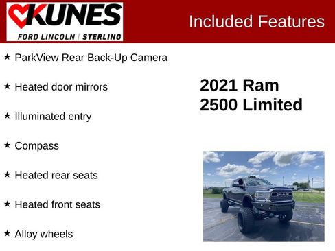 Used 2021 RAM 2500 Limited AWD/4WD image 3
