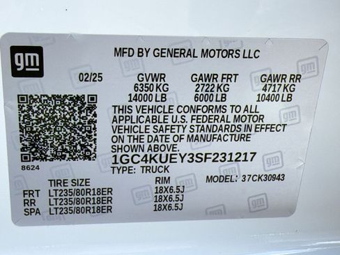 Used 2025 Chevrolet Silverado 3500 LTZ w/ LTZ Convenience Package AWD/4WD image 20