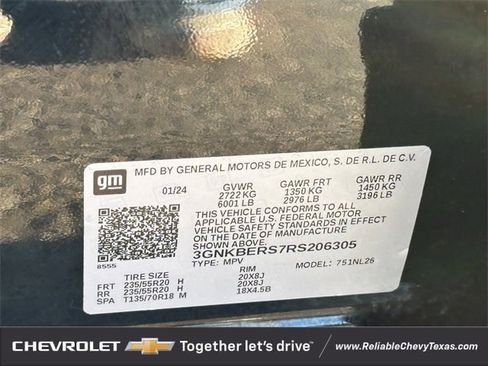 Certified 2024 Chevrolet Blazer RS w/ Driver Confidence II Package image 39